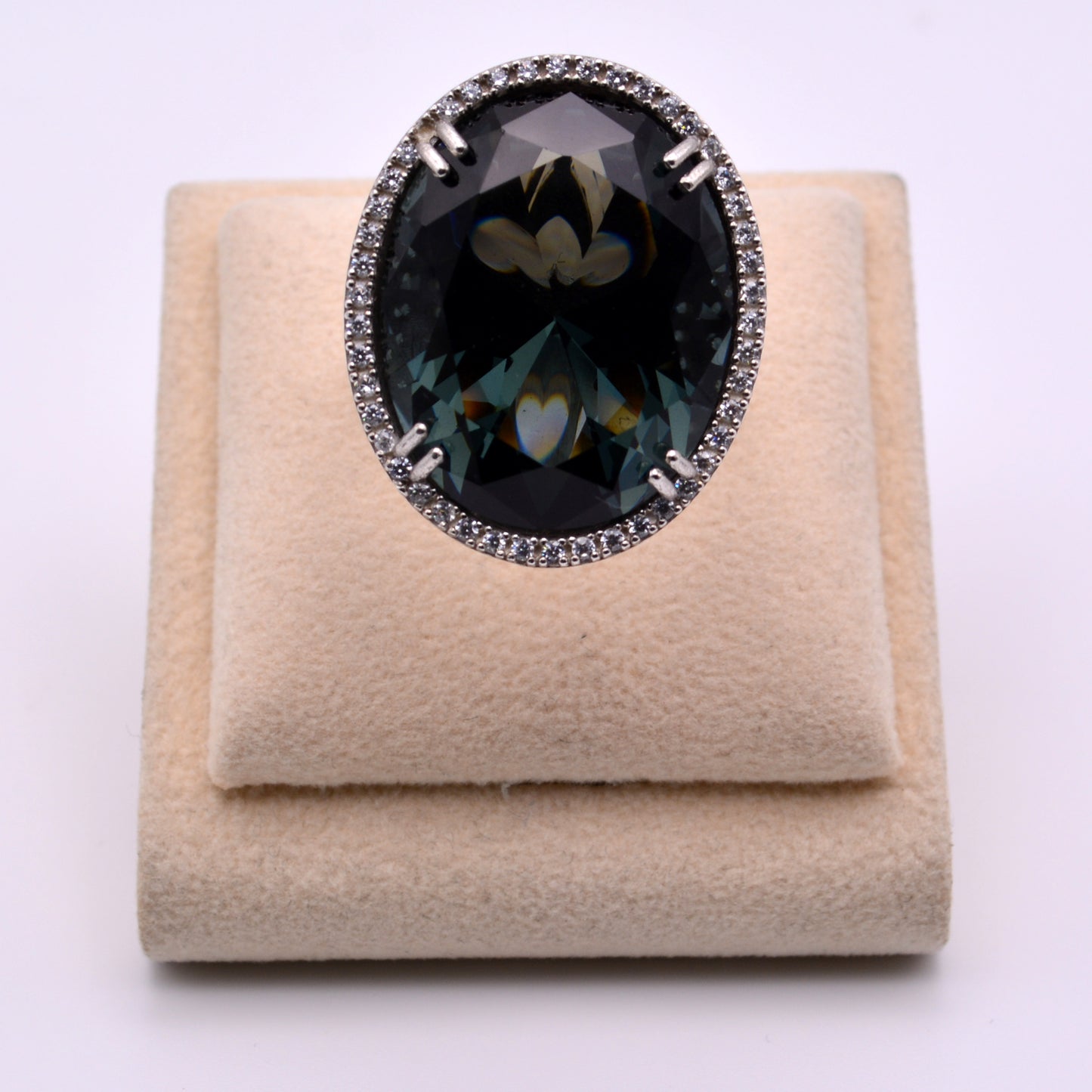 Anello Iacopini con pietra black