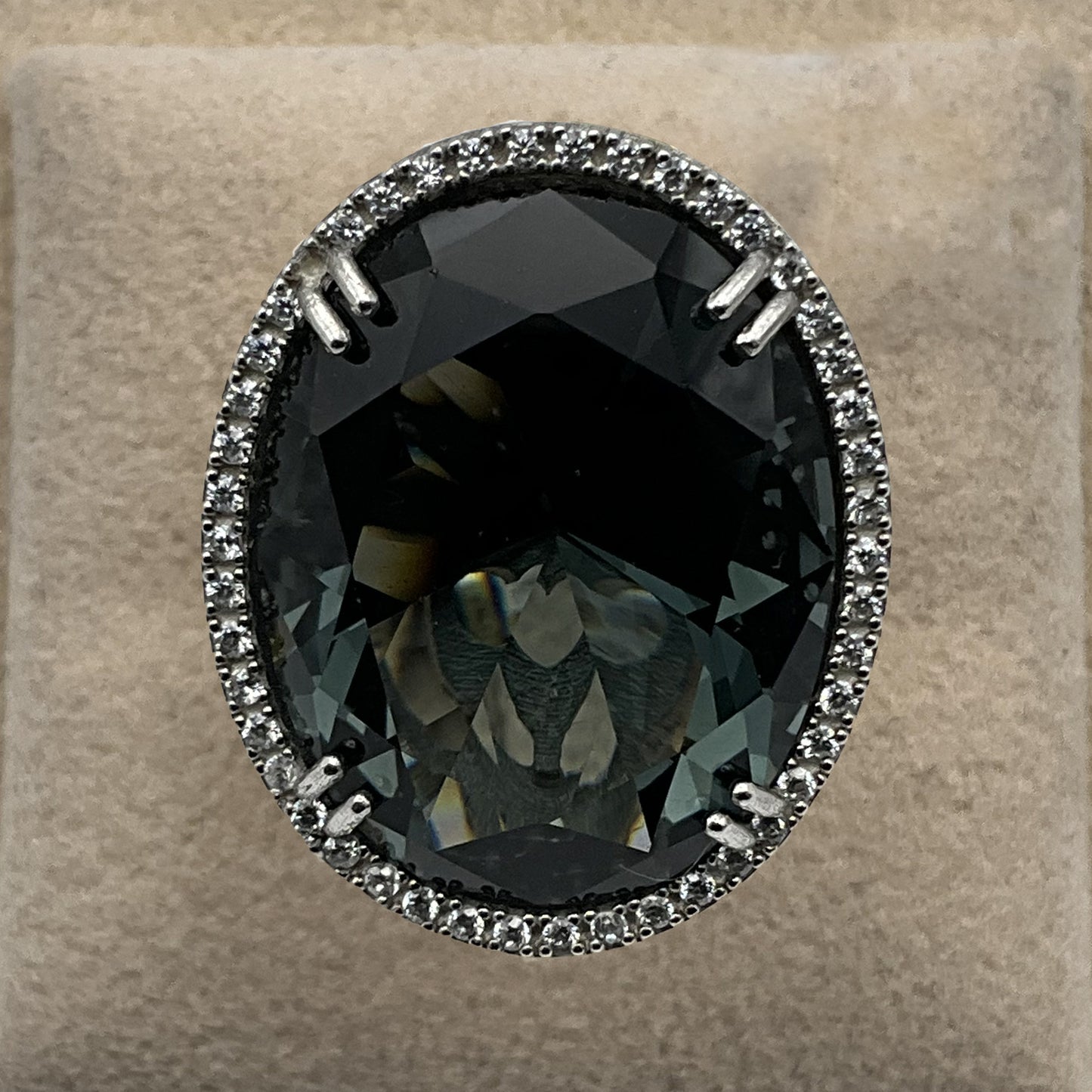 Anello Iacopini con pietra black