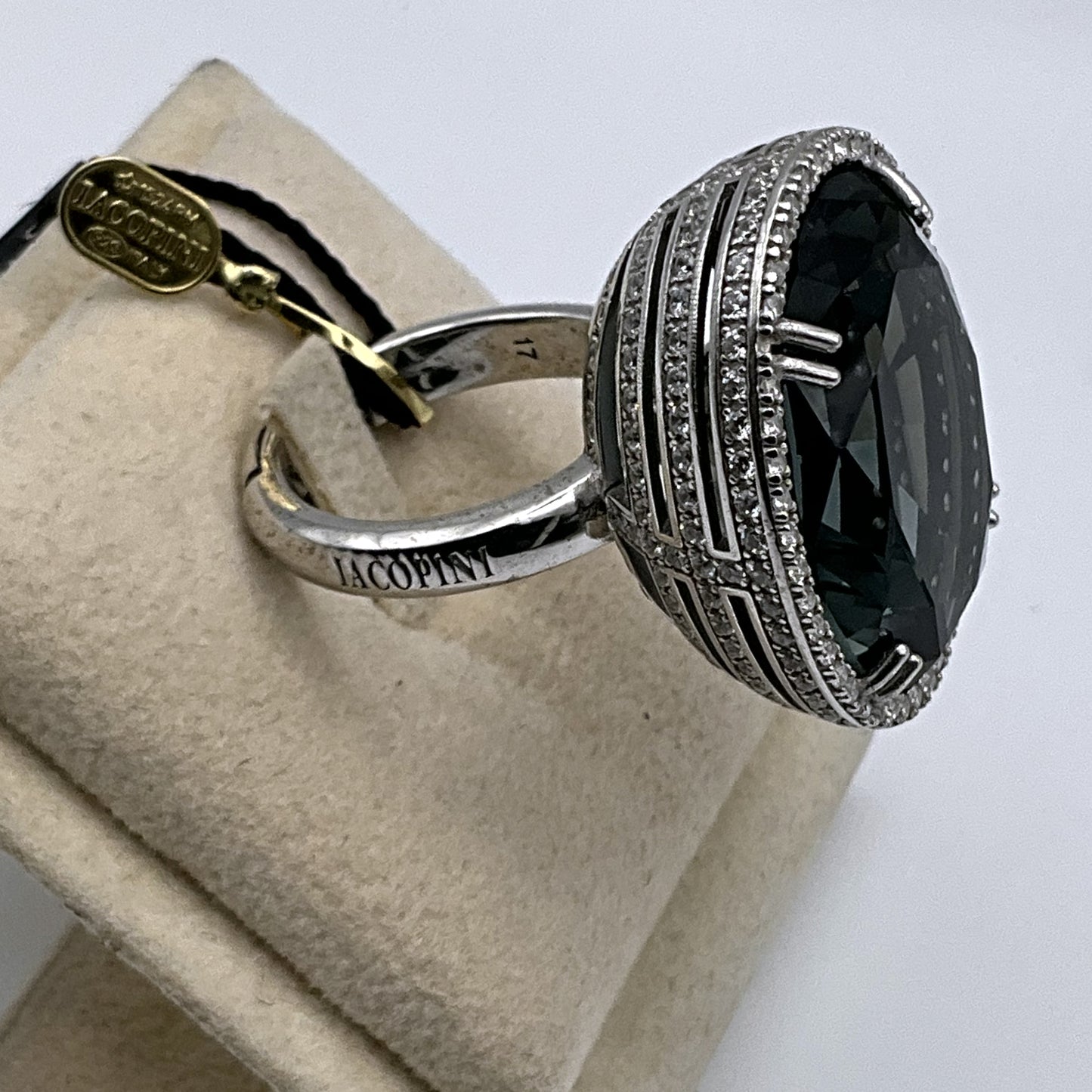 Anello Iacopini con pietra black