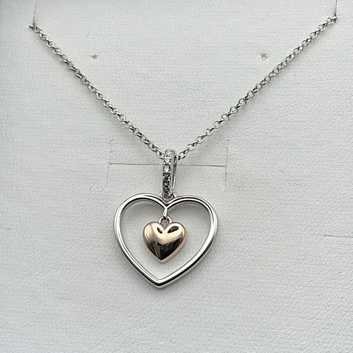 Collana con ciondolo a forma di Cuore