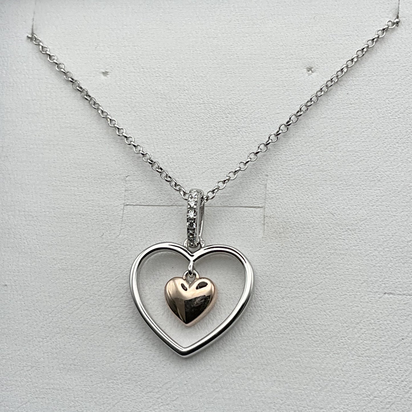 Collana con ciondolo a forma di Cuore